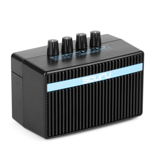 Mini 3W Bass Amp Combo Rechargeable Portable ABS Electric Amplifier with Amp Plug