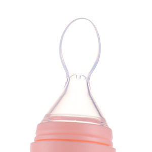 <span class=keywords><strong>Lohas</strong></span> 100% 식품 학년 실리콘 아기 피더 스푼 실리콘 아기 먹이 세트 - Product Image 3