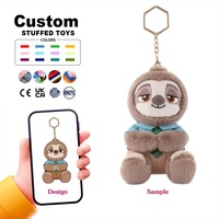 Sac à dos en peluche JINRUNAN avec rembourrage en coton PP, design Kawaii personnalisable, unisexe, pour les 14 ans et plus, taille 11-30 cm
