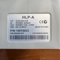 Variador de Frecuencia Variable (VFD) Serie HLP-A HLPA03D743B, 3.7KW, 8.5A, 3 Fases, 380V CA, Inversor de Propósito General