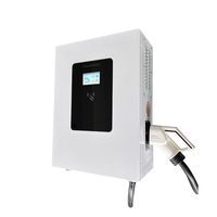 Borne de Recharge Murale Commerciale DC 15kW 20kW 30kW 40kW Prise en Charge OCPP Mise à Jour à Distance OTA Chargeur Rapide EV GBT CCS2