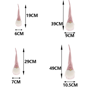 Venta al por mayor de <span class=keywords><strong>gnomos</strong></span> de Navidad <span class=keywords><strong>grandes</strong></span> nórdicos adornos de piernas flexibles decoraciones para el hogar - Product Image 6