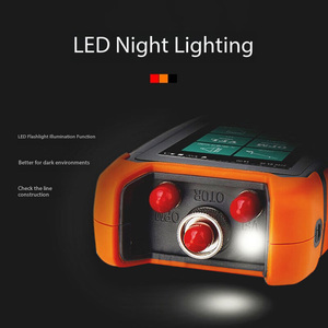 Sorgente Luminosa OTDR Misuratore di Potenza Ottica Sorgente Luce Rossa per Rete di Cavi/Sequenza Linea/Lunghezza Linea+Illuminazione 20dB - Product Image 4