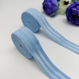 Bande élastique bleu clair 15 mm en Spandex/Nylon pour ceintures, vêtements et sous-vêtements - Product Image 5