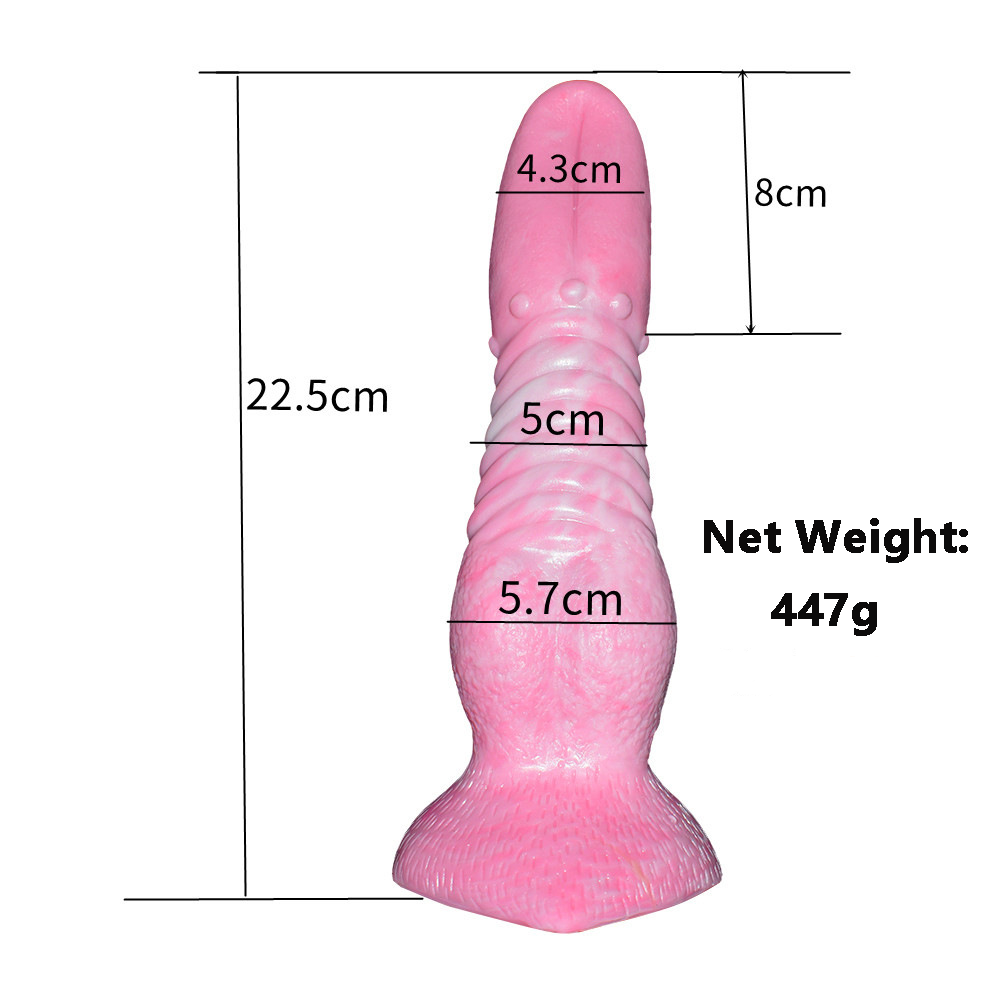 FAAK livraison directe Amazon langue animale pénis gode Juguetes étanche coloré gode coq pour gay lesbienne