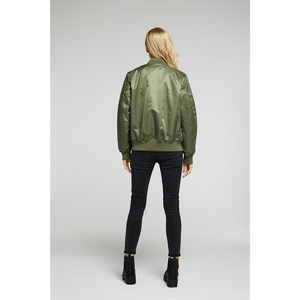 Wholesale Custom logo 2023 New 9 Colors Dancing Nylon Windbreaker Work Wear <strong>Jacket</strong> <strong>pink</strong> Bomber <strong>Jacket</strong> <strong>for</strong> <strong>Womens</strong> - Product Image 4