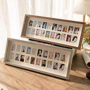 Venta al por mayor de moda decoración del hogar marcos de pared imagen de madera vintage marco de fotos para bebé - Product Image 5