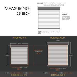 Villa Korean Zebra Blinds Custom Day and Night Window Shades <b>Motorized</b> Roller <b>Curtains</b> Automatic Light Filtering Modern Home - Product Image 6