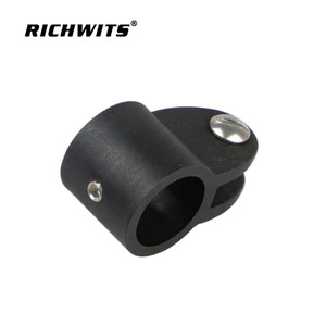 Base para Tubo RICHWITS de 22mm y 25mm, Fundas de Nylon Plástico Negro para Herrajes de Toldos de Yate, Accesorios Marinos - Product Image 5