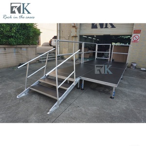 Escenario de Plataforma Antideslizante de Cuatro Patas de Carga Pesada de Instalación Rápida para Eventos - Product Image 2