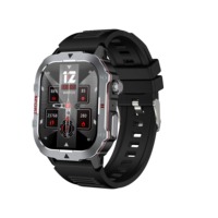 Reloj Inteligente C30Pro con Monitor de Ritmo Cardíaco, Resistente al Agua, Pantalla Táctil Completa, Llamadas, Sueño, Fitness, Deportes, para Hombre