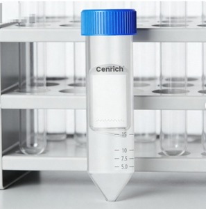 Tubes de centrifugation Cenrich type Centricon 4mL/15mL et 15mL/50mL, 48 unités, membrane PES 10-300 KDa, ultrafiltration d'échantillons de laboratoire, 1 an - Product Image 1