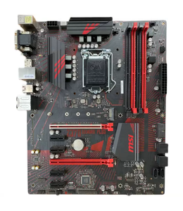 Carte mère de jeu pour ordinateur de bureau MSI/Z370 GAMING PLUS, overclocking DDR4 7700K - Product Image 1