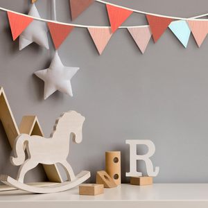 Welcome Pennant Triangle <strong>Bunting</strong> Flag <strong>Nursery</strong> Garland Triangle <strong>Bunting</strong> Flags Playroom Wall Decor Banner for <strong>Nursery</strong> Baby Shower - Product Image 3