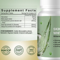OEM bitkisel takviyeler cilt beyazlatma Aloe Vera Tablet ile karabiber özü