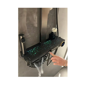Смеситель для душа черный для современной ванной - Product Image 5