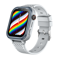 Montre connectée pour enfant Wonlex KT15Pro 4G Android avec carte SIM, étanche, WIFI, appel SOS, SMS, déverrouillage par reconnaissance faciale, mode école, GPS Tracker