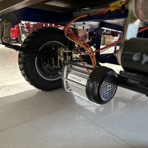 รถสามล้อ<span class=keywords><strong>ไฟฟ้า</strong></span>แบบเปิด WANGHU รุ่นใหม่ ขายดี รถตุ๊กตุ๊กบรรทุกสินค้า 60v รับน้ำหนักได้ 400 กก.+ ความเร็ว 50-70 กม./ชม. ระยะทาง 90 กม. - Product Image 6