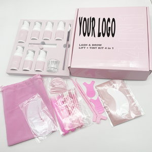 Logo personnalisé Lash & Brow Lift + teinte 4 en 1 Lash Lift Perm Kit Lamination Lifting Kit Lash Curling Perm Pour Extensions de <span class=keywords><strong>Cils</strong></span> - Product Image 2
