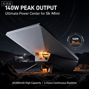 Batterie externe portable Starlink Mini 60000mAh 140W, étanche IP68, charge rapide 6H, sortie DC PD 140W, station d'alimentation de secours - Product Image 4