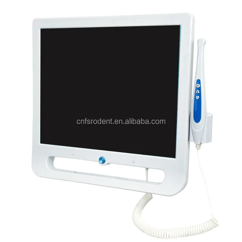 Endoscópio dental integrado de alta qualidade, câmera intra-oral com lente fina de 10 mm, scanner USB