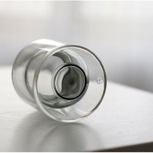 Taza de Té de Vidrio de Borosilicato de Doble Capa, Aislamiento Térmico, Anti-escaldaduras, Diseño Moderno sin Asa ni Tapa, para el Hogar - Product Image 2