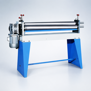 High Professional Manual Steel 3 Roll Mechanical Plate Rolling Machine Sheet <b>Metal</b> <b>Roller</b> for Carbon Steel - Product Image 1