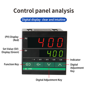 Contrôleur de température numérique intelligent PID haute précision YATAI/Aiset CH402/902 avec affichage LED, résolution 0,1°C - Product Image 2