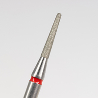 Lot de 7 mèches à ongles diamantées en forme de boule de flamme avec logo personnalisé, vente en gros