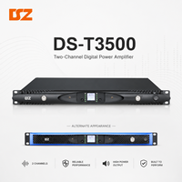 Amplificateur de puissance de classe D 2 canaux 3500W*2 OEM ODM, amplificateur en rack 1U pour système audio professionnel