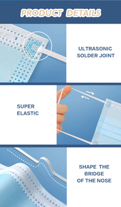High Quality Wholesale Face Maskss <strong>Custom</strong> <strong>logo</strong> 3 Ply Facemask Medical <strong>Surgical</strong> Instruments With Private Label - Product Image 5