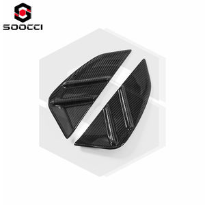 Droge Koolstofvezel Mp Stijl Zijmarker Kit Voor Bmw G80 G81 M3 G82 G83 M4 Spatbord Ventilatie Set Zijde Ventilatieopeningen Badge <span class=keywords><strong>M</strong></span> Prestaties - Product Image 3