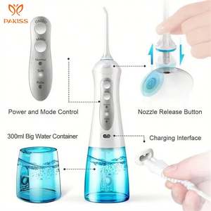 PAKISS Dentaire Hydropulseur Nettoyage Des Dents Irrigateur Oral Sans Fil Hydropulseur Nettoyeur De Dents - Product Image 5