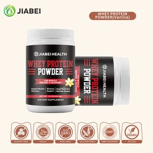 Jiabei fabrika özel OEM/ODM yetişkinler peynir altı suyu Protein tozu destek kas kurtarma beslenme sağlık takviyeleri - Product Image 6