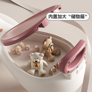 Patinete infantil con asiento para niños de 1 a 3 años, ruedas silenciosas, accionado por empuje, juguete para padres e hijos. - Product Image 5