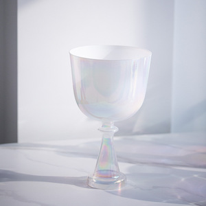 Cuenco de Cristal de Cuarzo Blanco con Martillo, Instrumento de Sanación Sonora para Meditación Espiritual - Product Image 5