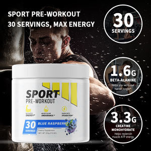 Greenpie OEM - Polvo de Creatina Personalizado para Antes del Entrenamiento, Suplemento de Energía e Inmunidad Muscular, Polvo Pre-Entrenamiento - Product Image 2