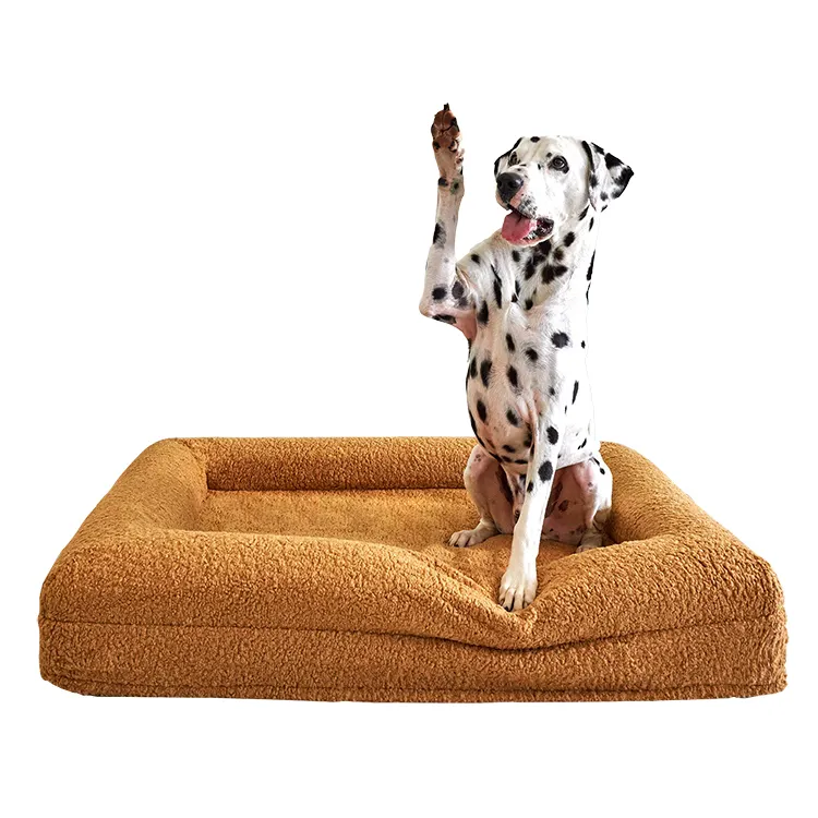 Nueva cama indestructible mejorada para perros, sofá, Ultra suave, cálido, duradero, cómodo, lavable, espuma viscoelástica, impermeable, cama de lujo para perros