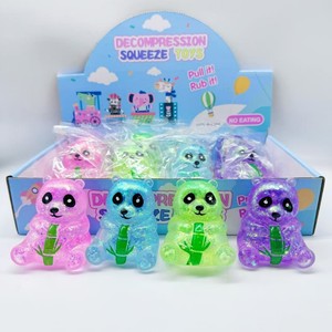Cross-border explosive sale of cute animal national treasure maltose <b>panda</b> pinch music decompression artifact factory direct - Product Image 3