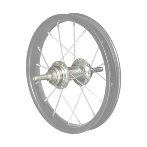 ดุมล้อแบบสลักเกลียวเหล็ก แบบปลดเร็ว ทนทาน สำหรับล้อ 20 ซี่ ด้านหน้า/ด้านหลัง สำหรับจักรยาน <span class=keywords><strong>BMX</strong></span> และจักรยานเสือภูเขาสำหรับเด็ก - Product Image 6