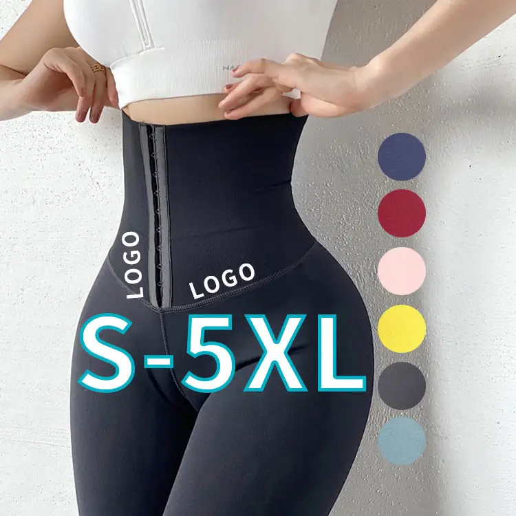 Нанбин S-5XL размера плюс черные штаны Yoya для похудения Талия тренажер для ног формирователь женские спортивные дышащие обтягивающие леггинсы для спортзала