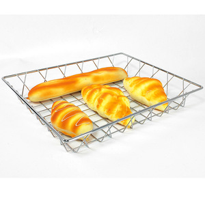 Rejilla de Enfriamiento para Pan, 35X29X5.4HCM, Malla Metálica, Bandeja Comercial para Almacenamiento de Alimentos, para Pan y Pasteles - Product Image 1
