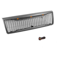 Pièces de carrosserie pour pick-up Spedking 1992 1993 1994 1995 1996, style grille avant en maille noire mate Raptor pour FORD F150