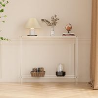 Table console simple ultra-étroite en acrylique pour couloir de villa, entrée d'appartement, avec pièces détachables pour hall d'entrée – Vente directe usine