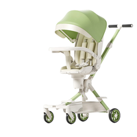 Poussette bébé légère et pliable à cadre métallique, inclinable dans les deux sens, position haute, capacité de charge 15 kg, pour enfants de 0 à 3 ans