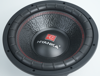 HYANKA BSC-12-2 Subwoofer de 12 Pulgadas, 600W, Subwoofer para Auto, Subwoofer Dual de 2 Ohmios, Caja de Altavoz y Amplificador para Auto de 12 Pulgadas