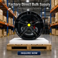 Jantes en alliage noir brillant à 5 branches séparées DW 18 19 20 22 pouces 6061 T6, pièces de rechange OEM, vente en gros, directement de l'usine, compatibles BMW Séries 3 5 7