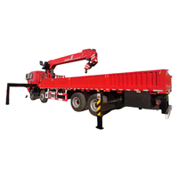 Grue mobile hydraulique de camion de grue de camion de 14 tonnes à prix compétitif avec le panier