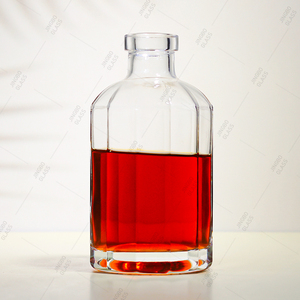 Botella De Vidrio De Licor De <span class=keywords><strong>Ginebra</strong></span> De Vodka Helado Transparente Vendedor Caliente - Product Image 2