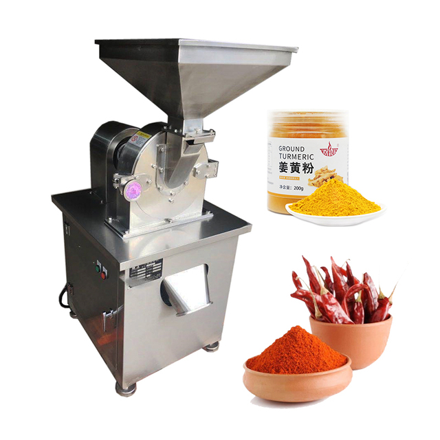 Spices Egg Shell Powder Grinding Machine Price Sugar Mill Food Masala Grinder Eggshell Chili Banana Fruit Powder Making Machine